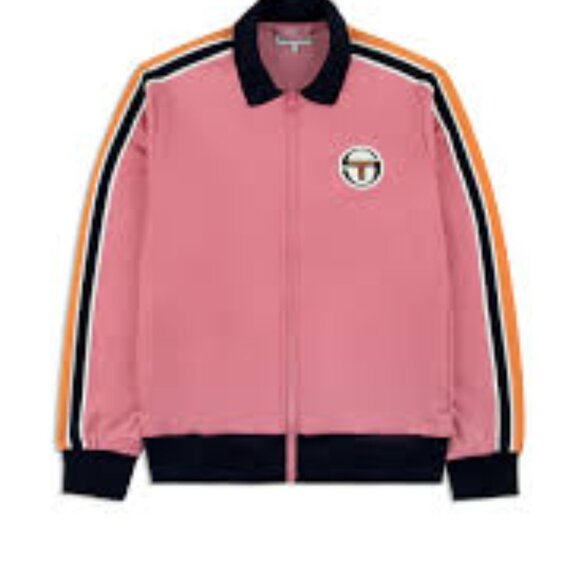 Sergio Tacchini MONTE TRACK JACKET ARCHIVIO- WILD ROSE pink Track suit set - Picture 2 of 4